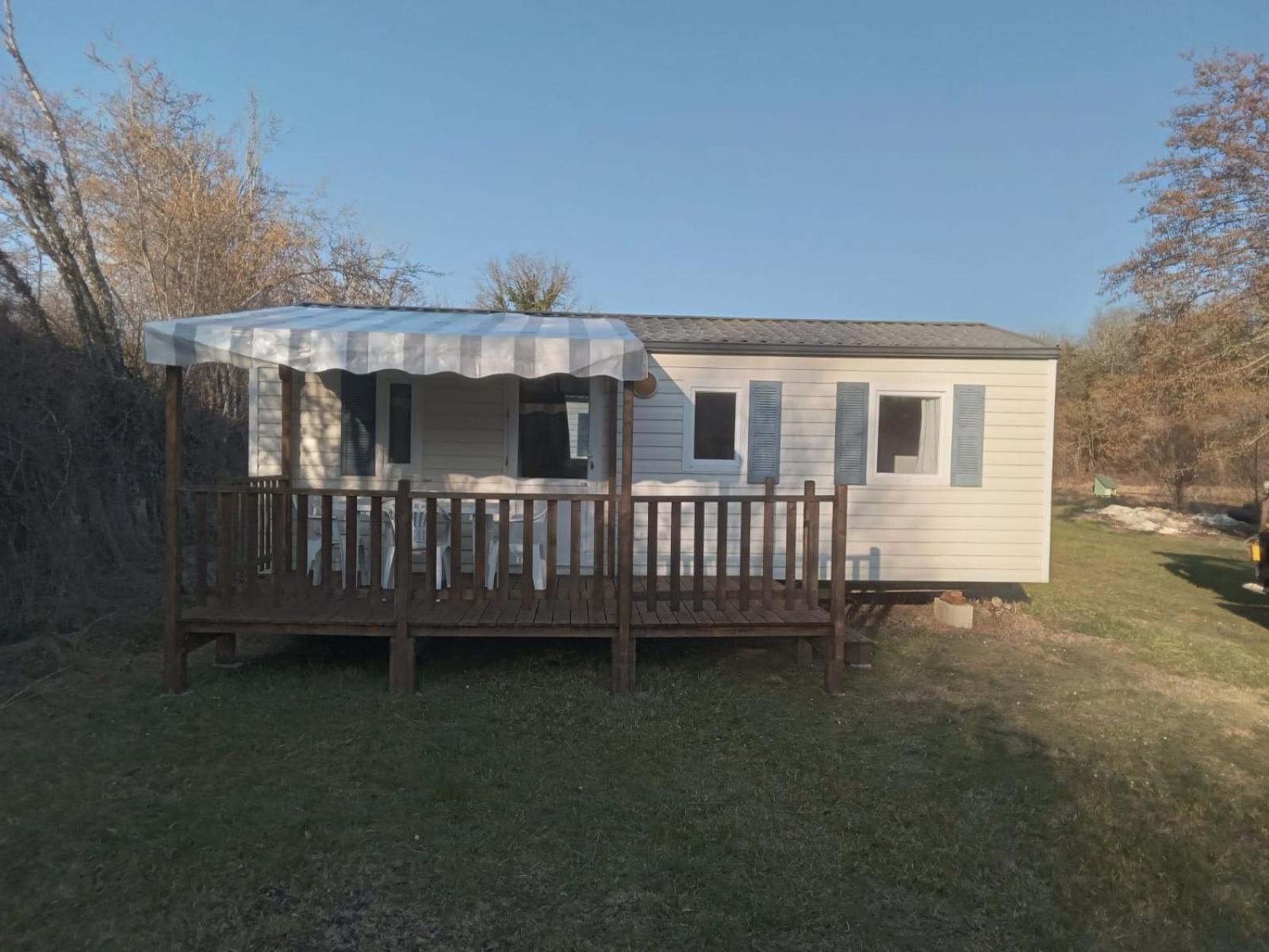 Mobile Home Sleeps 4 Monsec Exterior foto